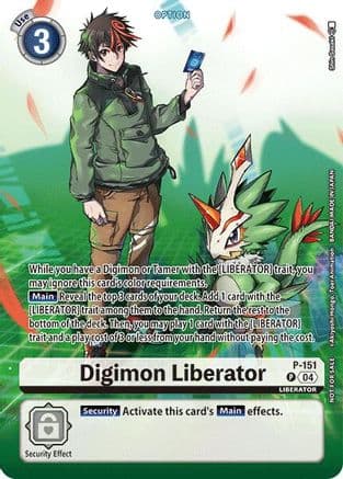 Digimon Liberator - P-151 (Legend Pack 2024) — Digimon Promotion Cards
