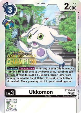 Ukkomon (2024 Regionals Champion) — Beginning Observer