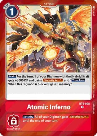 Atomic Inferno (Event Pack 7) — Great Legend