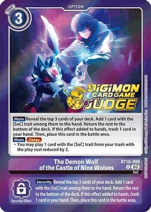 The Demon Wolf of the Castle of Nine Wolves (Judge Pack 6) — Beginning Observer