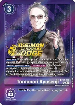 Tomonori Ryusenji (Judge Pack 6) — Secret Crisis