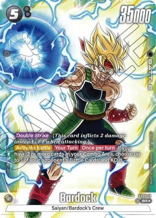 Bardock - FS05-11 (Bonus Pack Alternate Art) — Dragon Ball Super: Fusion World card