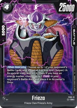 Frieza (Bonus Pack Alternate Art) — Starter Deck 5: Bardock
