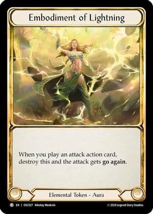 Embodiment of Lightning — Blitz Deck: Rosetta - Oscilio