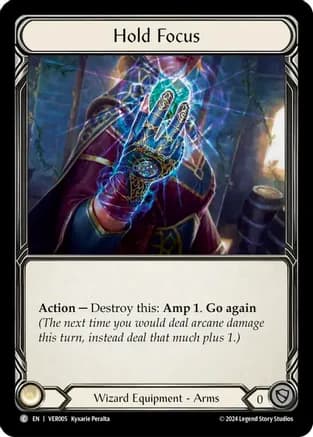 Hold Focus — Blitz Deck: Rosetta - Verdance