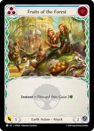 Fruits of the Forest (Blue) — Flesh and Blood card