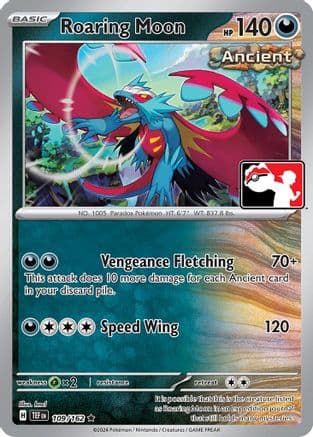 Roaring Moon - 109/162 — Prize Pack Series Cards Pokémon TCG card by hncl