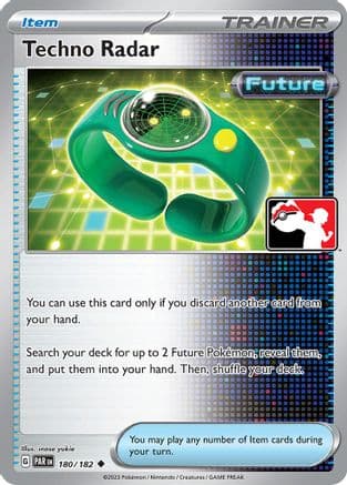 Techno Radar - 180/182 — Prize Pack Series Cards Pokémon TCG card by inose yukie