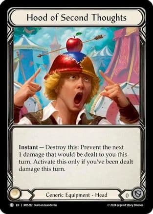 Hood of Second Thoughts — Rosetta