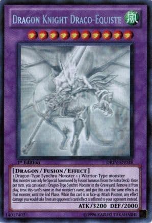 Dragon Knight Draco-Equiste (Ghost Rare) — Yu-Gi-Oh! card