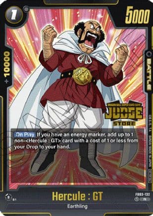 Hercule : GT (Judge Pack (Store Judge) 02) — Tournament and Championship Promos
