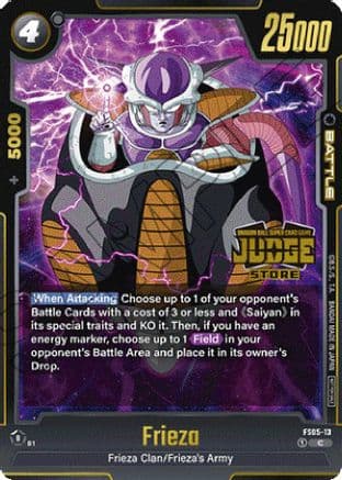 Frieza - FS05-13 (Judge Pack (Store Judge) 02) — Tournament and Championship Promos