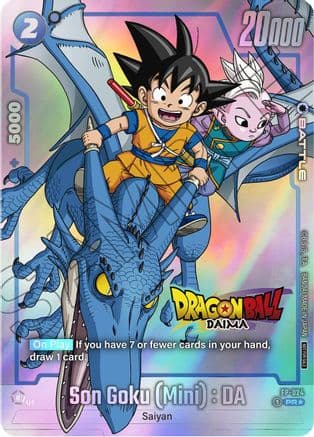 Son Goku (Mini) : DA - FP-024 (Dragon Ball DAIMA) — Fusion World Promotion Cards and Packs