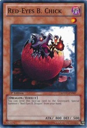 Red-Eyes B. Chick — Yu-Gi-Oh! card