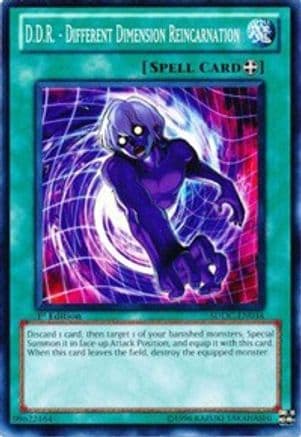 D.D.R. - Different Dimension Reincarnation — Yu-Gi-Oh! card