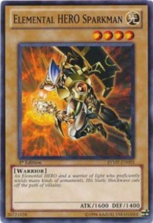 Elemental HERO Sparkman — Ra Yellow Mega Pack