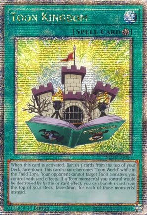 Toon Kingdom (Quarter Century Secret Rare) — 25th Anniversary Tin: Dueling Mirrors