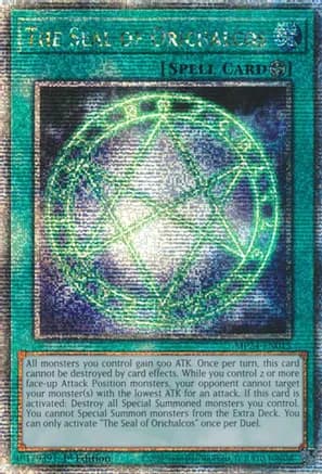 The Seal of Orichalcos (Quarter Century Secret Rare) — 25th Anniversary Tin: Dueling Mirrors