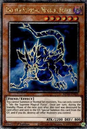 Ido the Supreme Magical Force (Quarter Century Secret Rare) — 25th Anniversary Tin: Dueling Mirrors