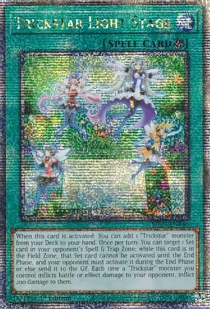 Trickstar Light Stage (Quarter Century Secret Rare) — 25th Anniversary Tin: Dueling Mirrors