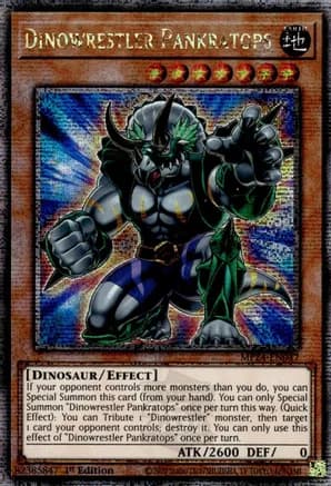 Dinowrestler Pankratops (Quarter Century Secret Rare) — 25th Anniversary Tin: Dueling Mirrors