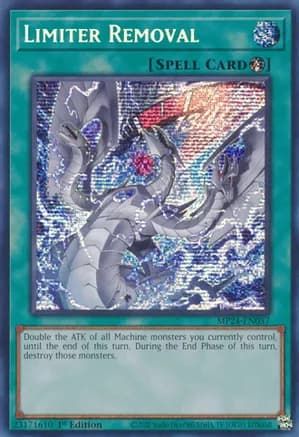 Limiter Removal (Alternate Art) — 25th Anniversary Tin: Dueling Mirrors