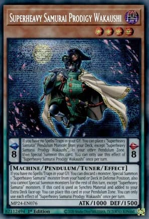 Superheavy Samurai Prodigy Wakaushi — 25th Anniversary Tin: Dueling Mirrors