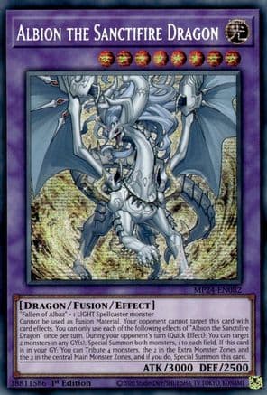 Albion the Sanctifire Dragon — Yu-Gi-Oh! card