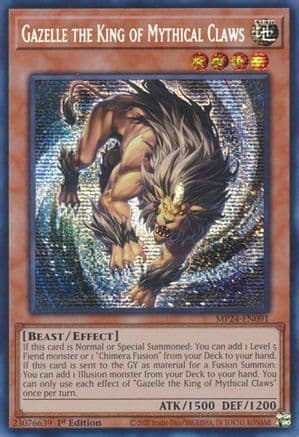 Gazelle the King of Mythical Claws — 25th Anniversary Tin: Dueling Mirrors