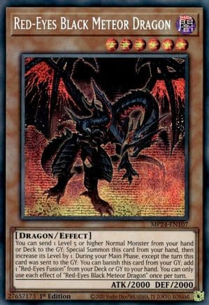 Red-Eyes Black Meteor Dragon — 25th Anniversary Tin: Dueling Mirrors