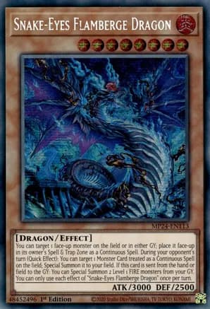 Snake-Eyes Flamberge Dragon — 25th Anniversary Tin: Dueling Mirrors