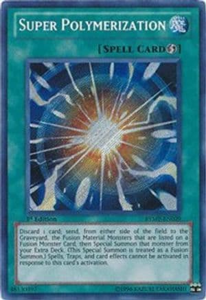 Super Polymerization — Ra Yellow Mega Pack Yu-Gi-Oh! card by TAKAHASHI