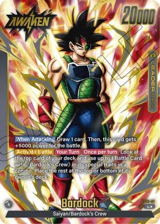 Bardock - FS05-01 (Gold) — Fusion World Promotion Cards and Packs