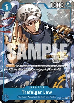 Trafalgar Law - ST03-008 (CS 2024 Event Pack) — One Piece Promotion Cards