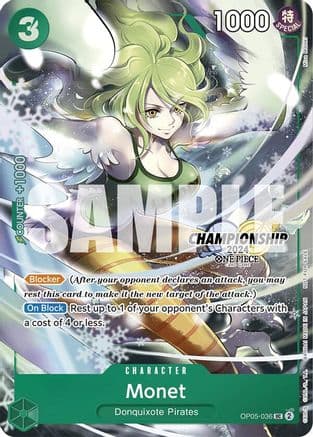Monet (CS 2024 Event Pack Finalist) — One Piece Promotion Cards