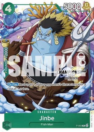 Jinbe (CS 2024 Event Pack Finalist) — One Piece Promotion Cards