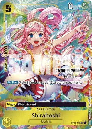 Shirahoshi (CS 2024 Celebration Pack) — One Piece Promotion Cards