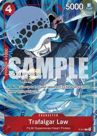 Trafalgar Law (CS 2024 Celebration Pack) — One Piece Promotion Cards