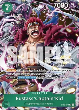 Eustass"Captain"Kid (CS 2024 Celebration Pack) — One Piece Promotion Cards