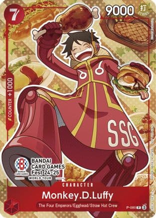 Monkey.D.Luffy (Bandai Card Games Fest 24-25) — One Piece Promotion Cards