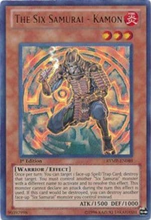 The Six Samurai - Kamon — Ra Yellow Mega Pack Yu-Gi-Oh! card by Kazuaki Takahashi
