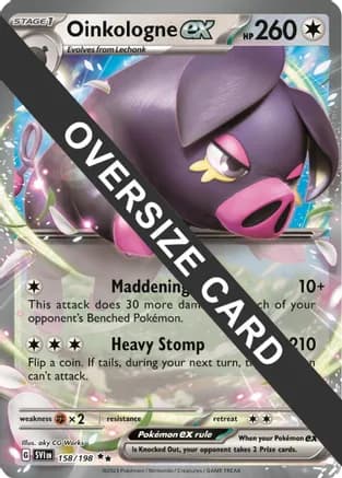 Oinkologne ex - 158/198 — Jumbo Cards