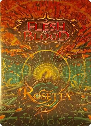 Rosetta Set Art Card — Rosetta