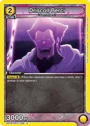 Driscoll Berci — UE01BT: BLEACH: Thousand-Year Blood War