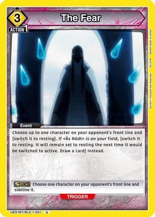 The Fear — UE01BT: BLEACH: Thousand-Year Blood War