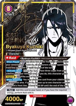 Byakuya Kuchiki (050) (SR**) — UE01BT: BLEACH: Thousand-Year Blood War