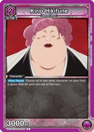 Kirio Hikifune — UE01BT: BLEACH: Thousand-Year Blood War