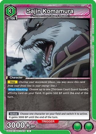 Sajin Komamura (078) — UE01BT: BLEACH: Thousand-Year Blood War