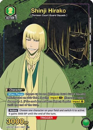 Shinji Hirako (087) (R*) — UE01BT: BLEACH: Thousand-Year Blood War