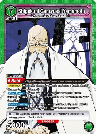 Shigekuni Genryusai Yamamoto (093) — UE01BT: BLEACH: Thousand-Year Blood War
